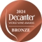 Decanter world wine awards bronze - 2024